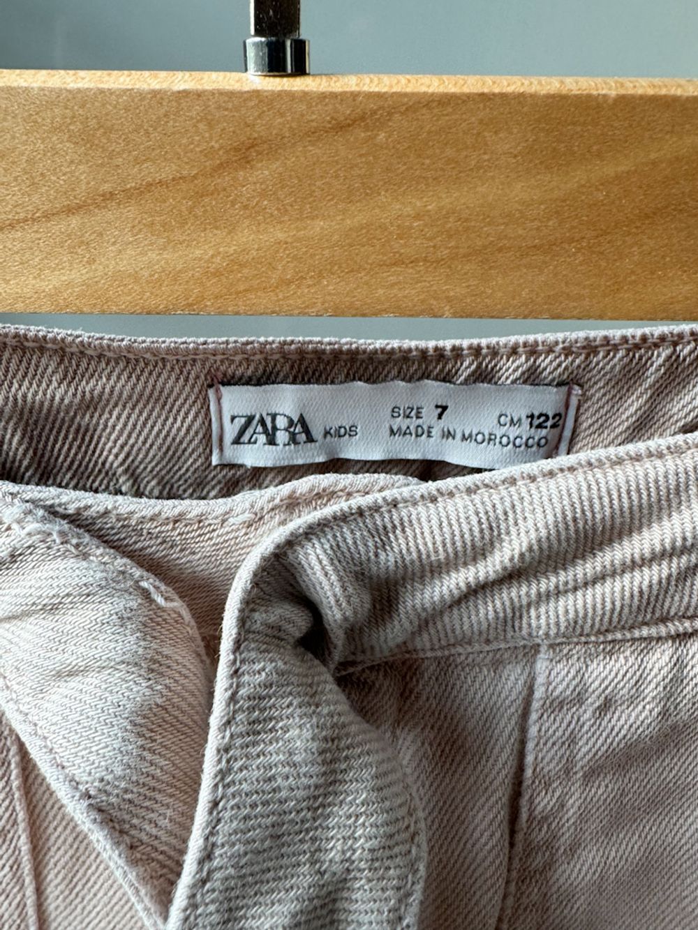 Хлопковые брюки Zara, 122