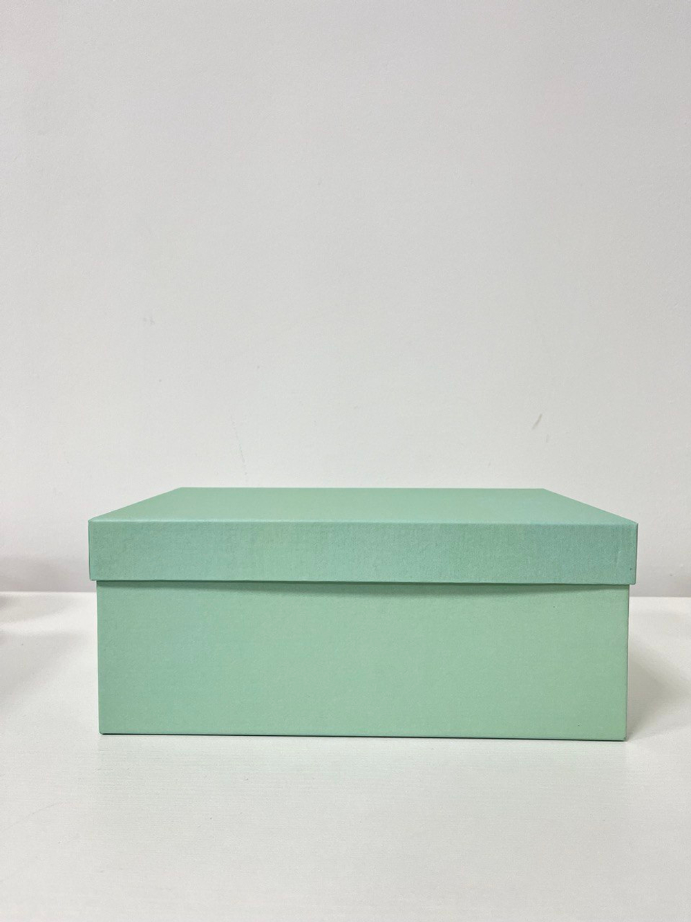 Коробка одиночная, Прямоугольник, Мятный, 25*16,5*10 см
