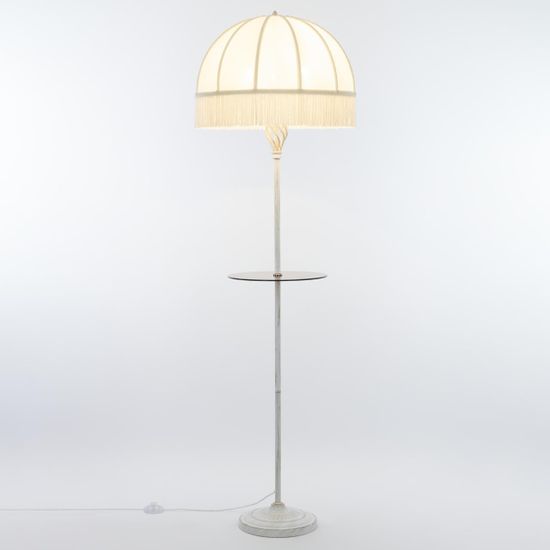 CL407921T Базель Патина+Бежевый Торшер со столиком