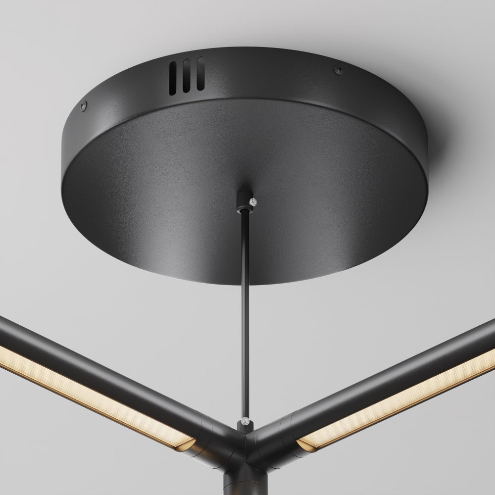 Потолочная чаша для ввода питания с блоком питания системы Maytoni SHELF CA031B-B