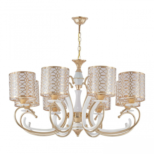 Подвесная люстра Arte Milano Florentia-1237 301237/8 Wh/Gd