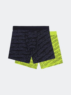 Мужские трусы-боксеры Fucking Awesome Stamp Logo Two Pack 3M/Black 3M/Yellow - L