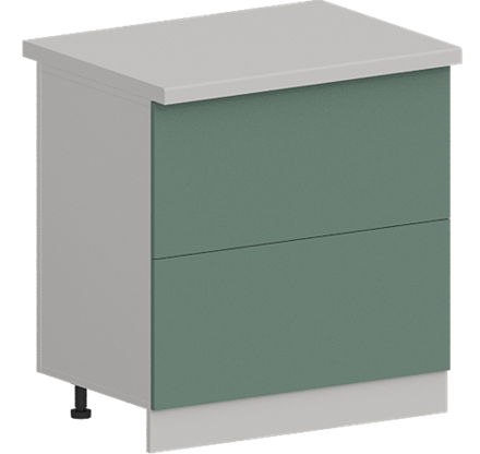 Кухня Модуль ШН2Я 800 Вотан / Матовая мята