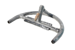 Кресло подвесное Лондон арт.3978-МП (стойка+основание.черн.,корзн.серая.,подуш.серая, 3 уп. (Т))