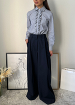 Хлопковая рубашка Max Mara, S
