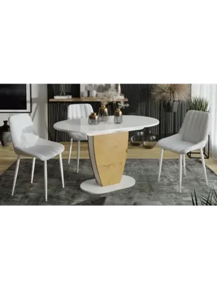 Стол кухонный обеденный раздвижной 130х80х75 см