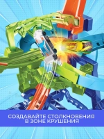 Автотрек Хот Вилс Невероятные воздушные столкновения JFD12