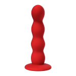 Красный силиконовый анальный фаллоимитатор 13см ToyFa ToDo 357018