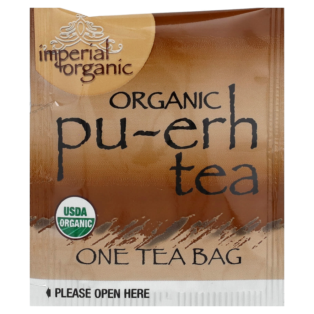 Uncle Lee's Tea, Imperial Organic, чай пуэр, 18 чайных пакетиков, 32,4 г (1,14 унции)