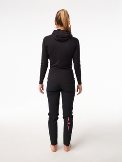 ШТАНЫ ЖЕНСКИЕ RUNNING PANT | BLACK SKYBLUE