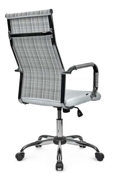 Кресло Art RCH 6017H Серо-белый