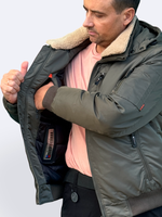 Куртка бомбер Corbona Зима олива