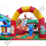 Большая и высокая горка "Змей Горыныч 3" 17*10*9 м