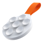 Держатель для телефона JOYROOM JR-ZS393 Magnetic Suction Phone Mount (MagSafe) - White+Orange