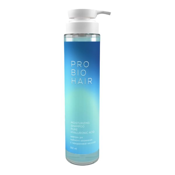 PRO BIO HAIR MOISTURIZING SHAMPOO Увлажняющий шампунь с гиалуроновой кислотой, 350 мл (Levrana)