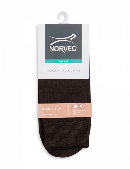 Термоноски мужские Norveg Wool+Silk (9WSM)