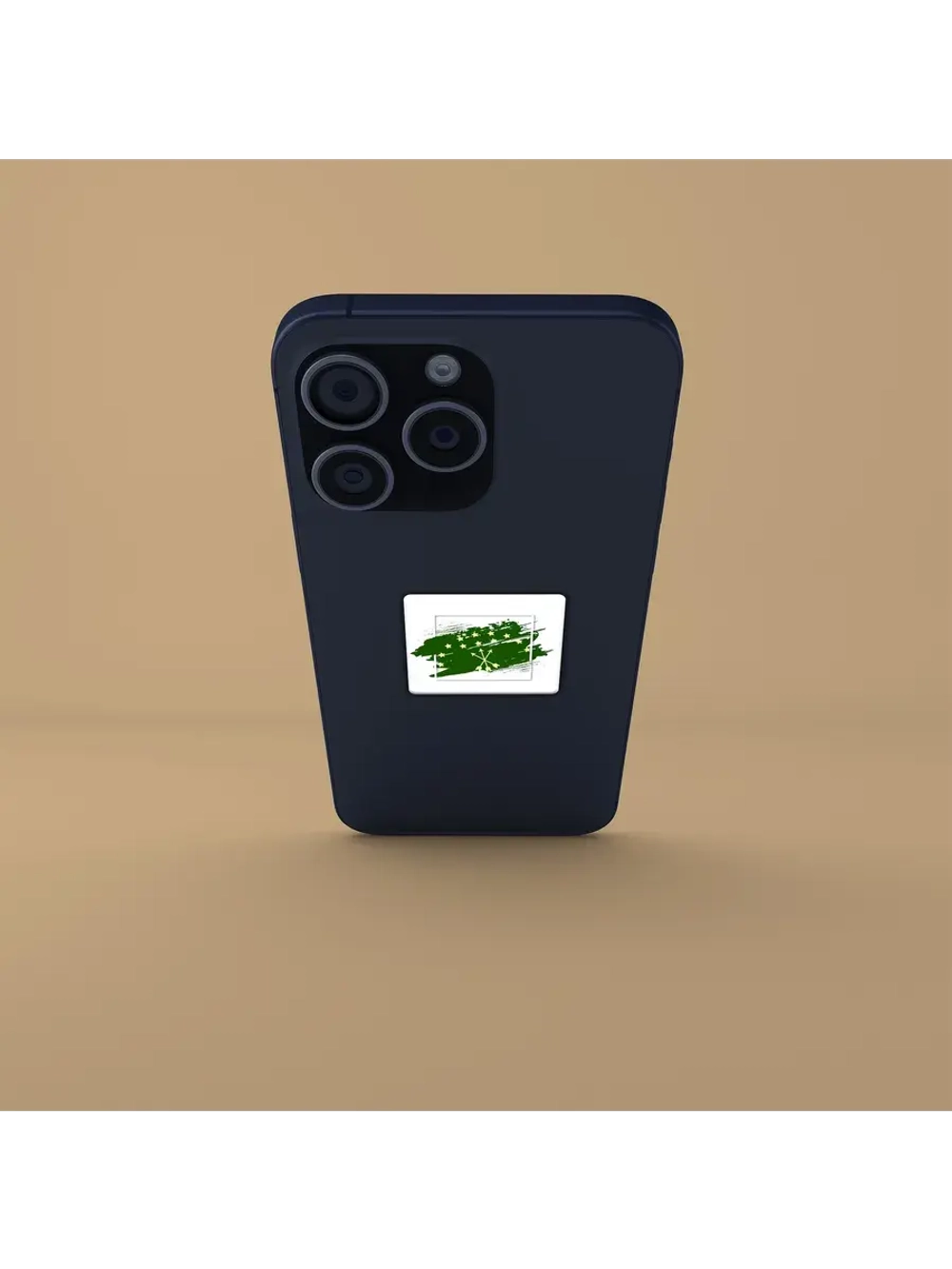 3D Стикеры с флагом Республики Адыгея