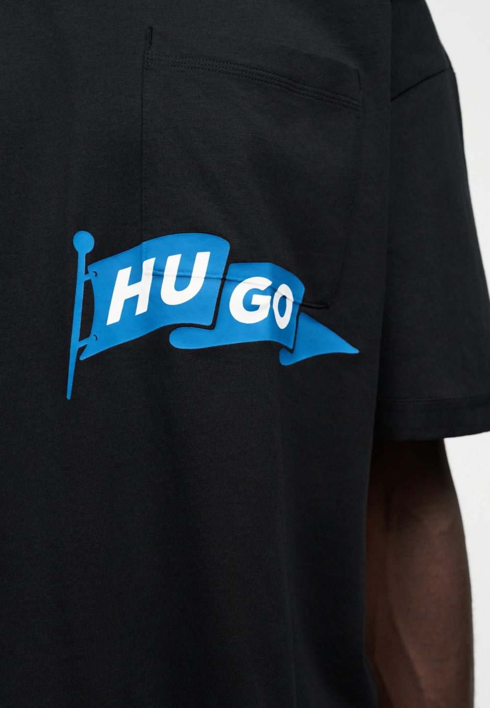 Футболка Hugo NOHA - black