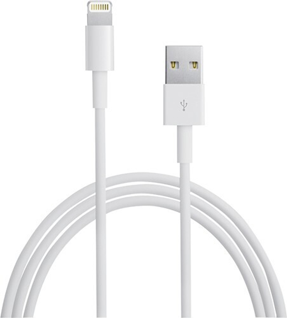 Кабель Apple 1m USB-A/Lightning (MD818ZM/A/MQUE2ZM/A)