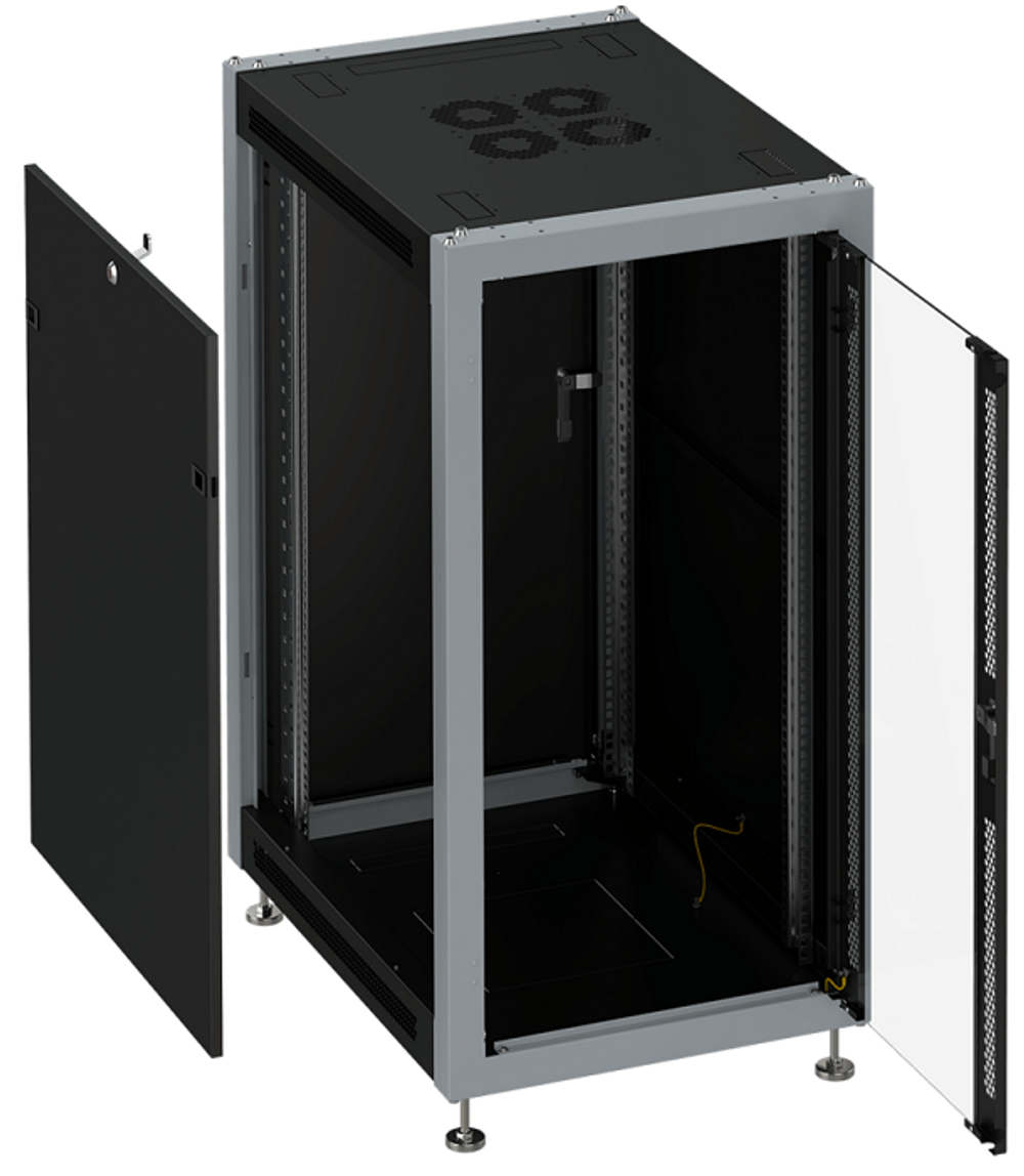 Шкаф напольный 19", 27U SYSMATRIX SL 6027.912