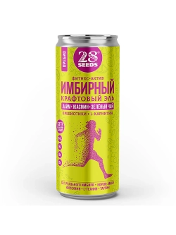 Имбирный эль Пребио «Лайм + Жасмин + Зеленый чай»