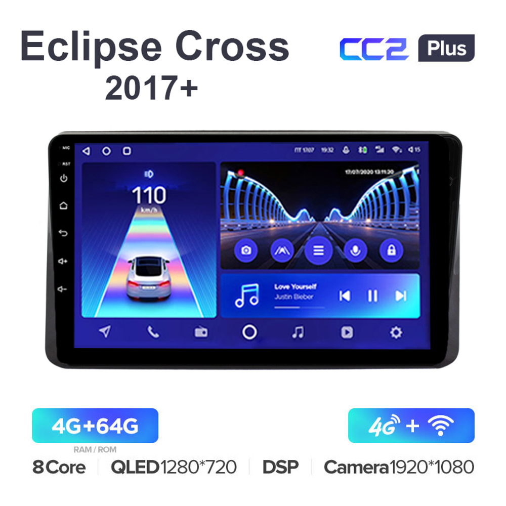 Teyes CC2 Plus 10,2"для Mitsubishi Eclipse Cross 2017+