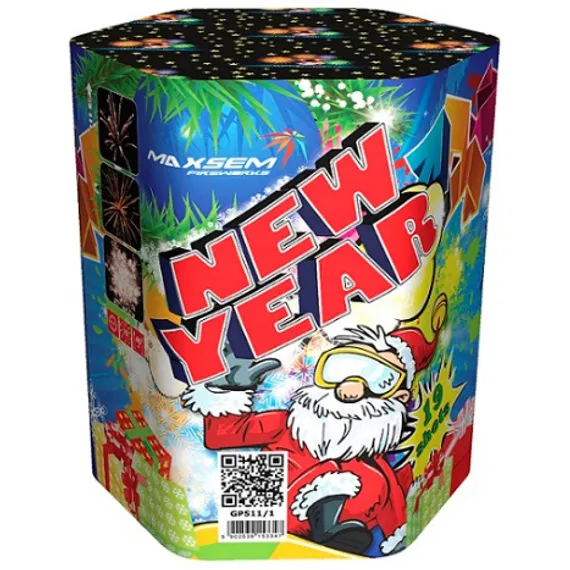 Новый год (new year) 1,2" х 19 GP511/1