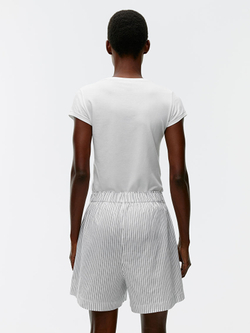 ARKET ХЛОПКОВЫЕ ШОРТЫ, CИНИЙ