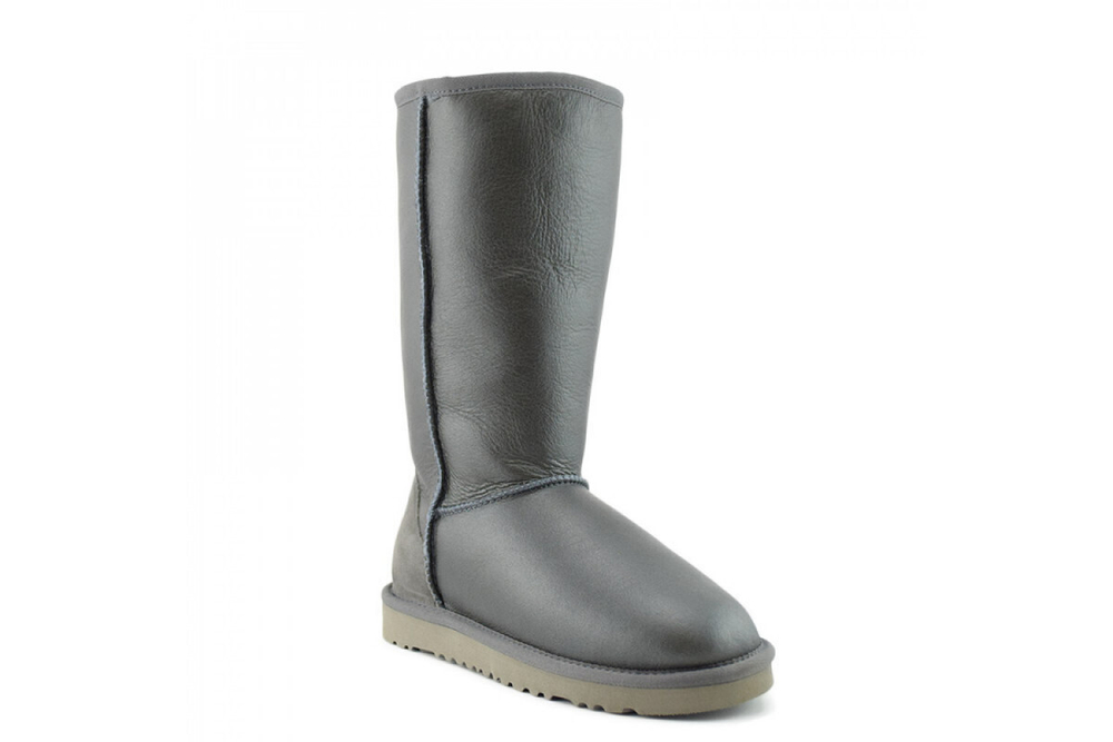 UGG Classic Tall Metallic Grey
