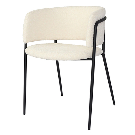 Стул Bergenson Bjorn Helning, альпака, молочный