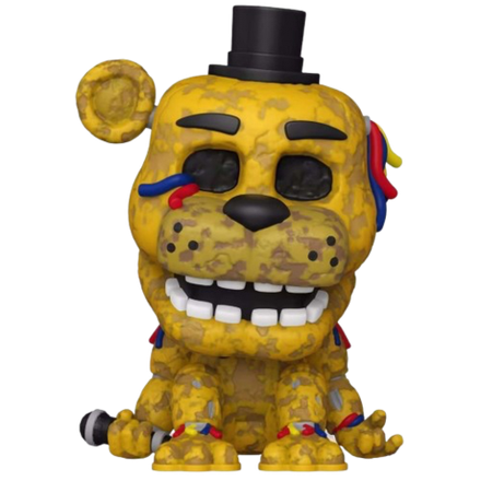 Фигурка Funko POP! Games FNAF 10th Withered Golden Freddy (Exc)