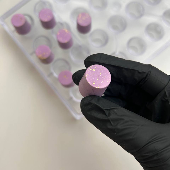 872| Форма для шоколадных изделий &quot;Цилиндр&quot; (275*175мм)