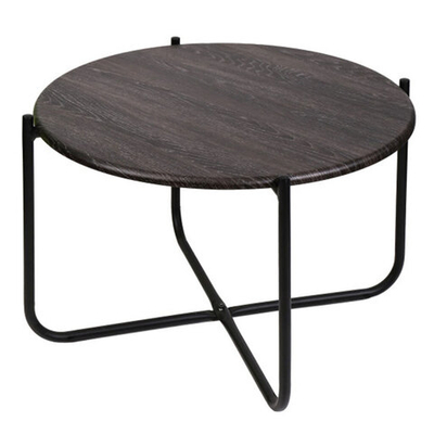 Стол журнальный Haushalt HHST2/1 дуб шале/черный