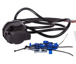 Фаркоп с унив. электрикой для Mitsubishi Pajero IV 2006-2020, шар A, 2000/75 кг, F.4011.001, Berg (паспорт, сертификат)