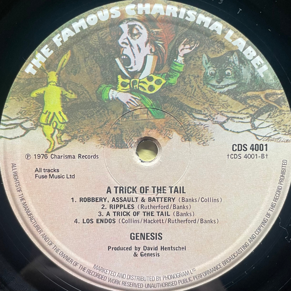 Genesis ‎– A Trick Of The Tail (Англия 1976г.)