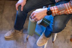 Термокружка Klean Kanteen TKWide Cafe Cap 20oz (592 мл) Sea Spray