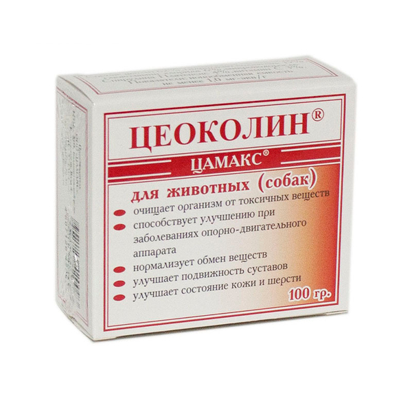 Цеоколин Цамакс для собак 100 г