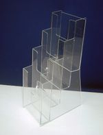 Подставка для евробуклетов 4-х ярусная верт