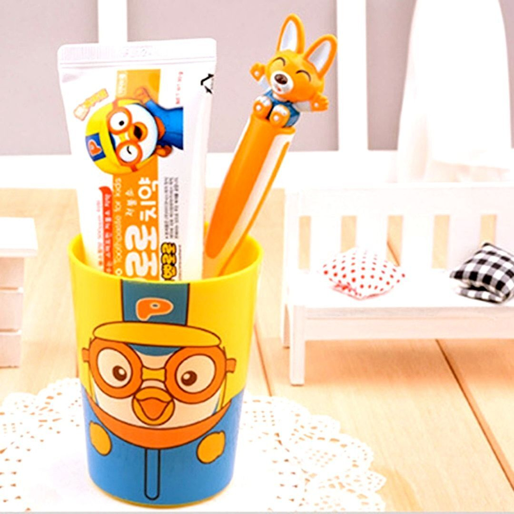 Pororo Детский набор для чистки зубов «Пороро» (от 3 лет) щетка+стаканчик+зубная паста