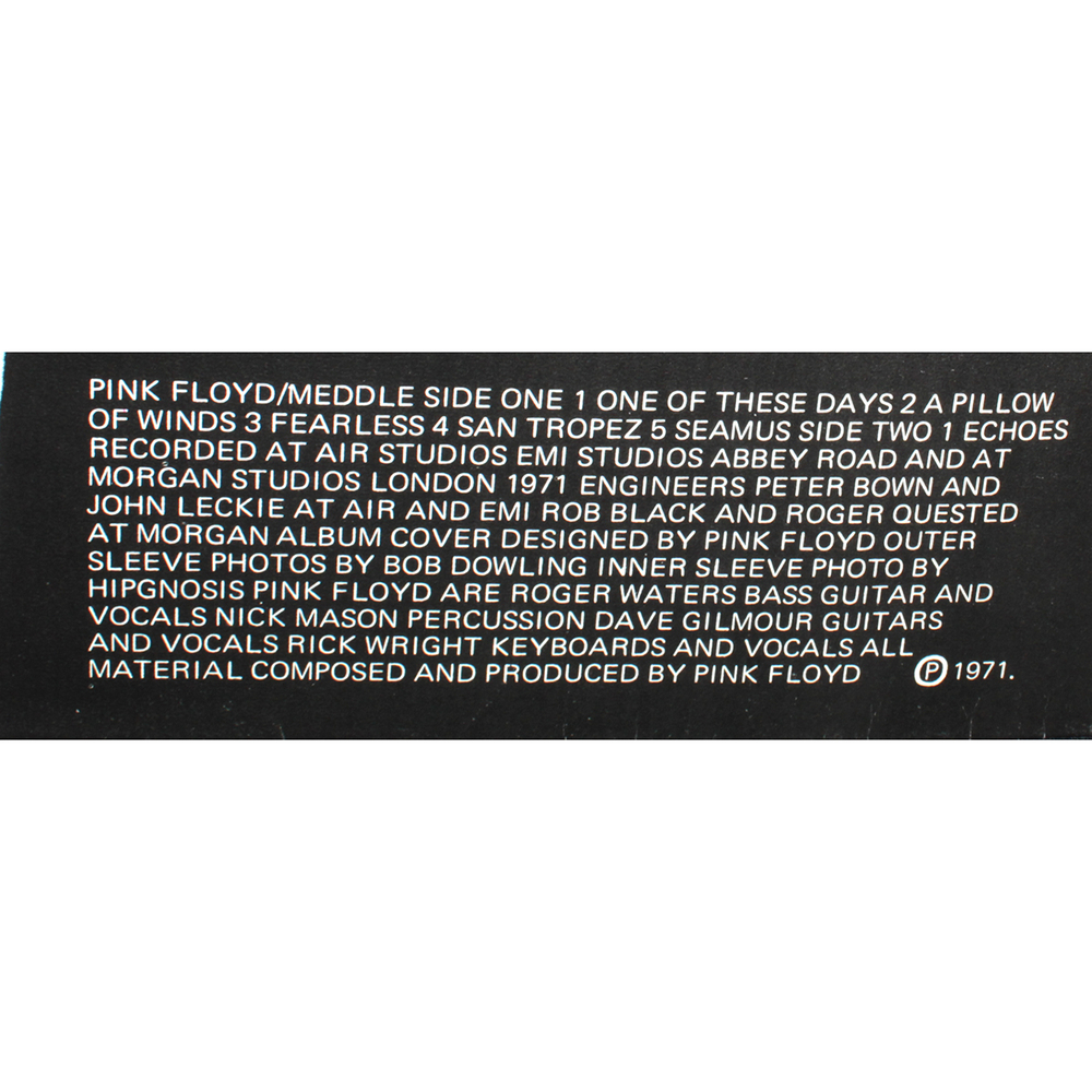 Pink Floyd / Meddle (LP)