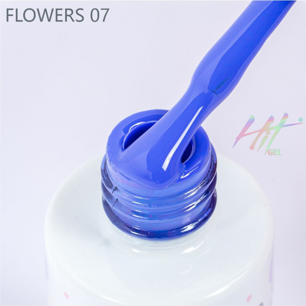 Гель-лак ТМ "HIT gel" Flowers №07, 9 мл