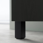 Комбинация для хранения - IKEA BESTÅ/BESTA/БЕСТА/БЕСТО ИКЕА, 180x42x114 см, черный