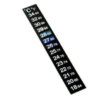 Термометр LCD самоклеящийся 18-34 C ., полоска 13x2 см