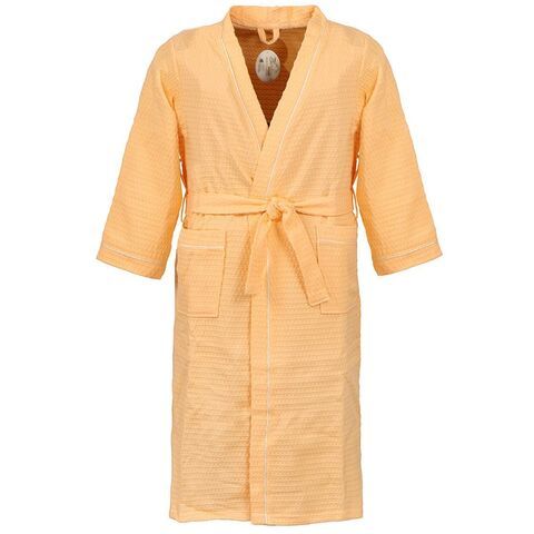 Халат унисекс, ваф, 100%хл, персик, XL-XXL, 52-54, Barkas, AI-0106007