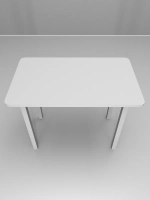 Обеденный стол "Белый" 110x70 см