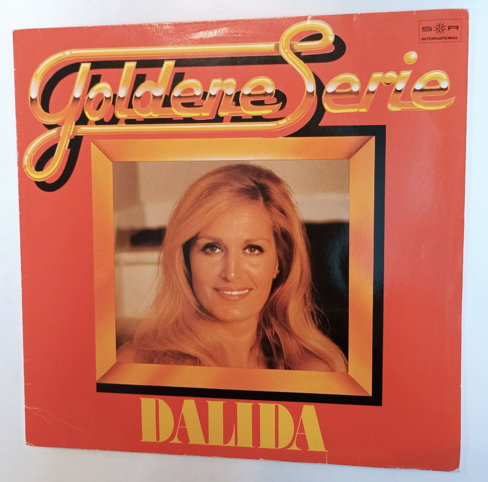 Винтажная виниловая пластинка LP Dalida Goldene Serie (Germany 1981)