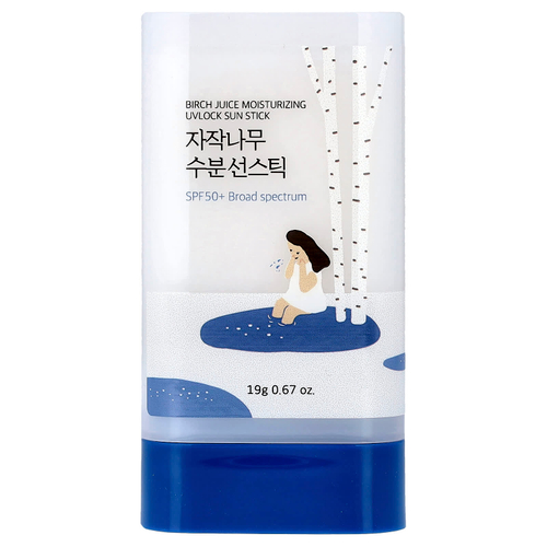 Round Lab, увлажняющий солнцезащитный стик с березовым соком, UVLock, SPF 50+, 19 г (0,67 унции)
