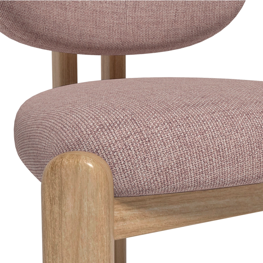 Стул Galloti, дуб светлый, рогожка wellton 230