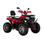 Бензиновый квадроцикл WHITE SIBERIA BARS 200CC PRO (красный)
