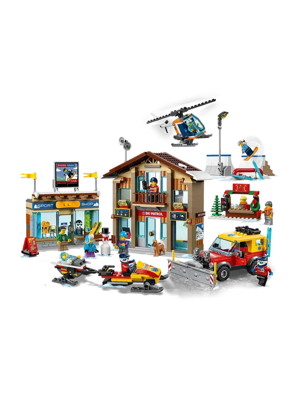 Конструктор Сити Горнолыжный курорт